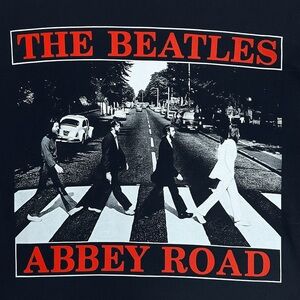 NEW The Beatles Abbey Road Short Sleeve Tee Shirt Medium Unisex
